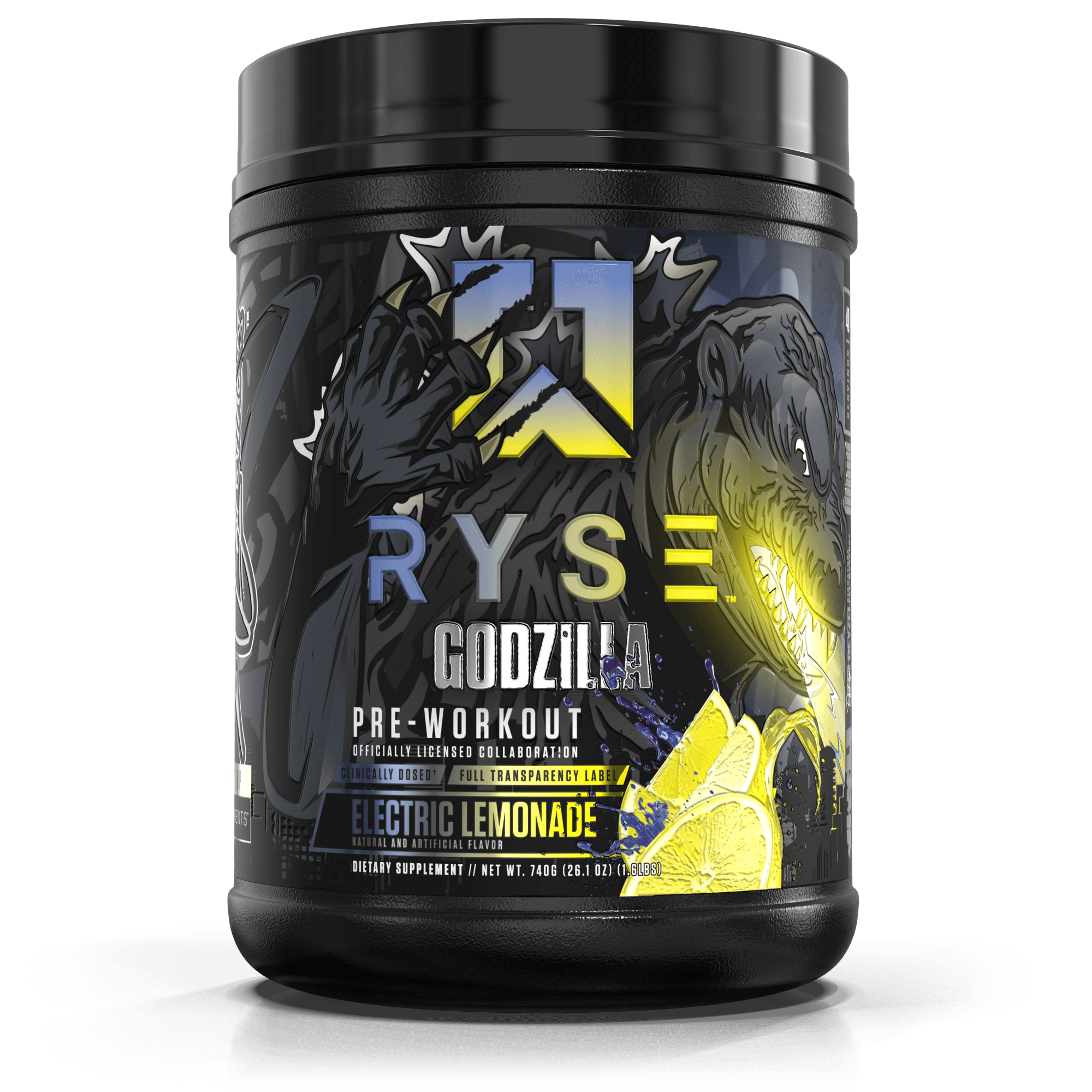 RYSE Godzilla Pre-Workout - Electric Lemonade
